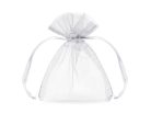Organza tasakok, fehér, 11*13 cm - 3db