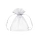 Organza tasakok, fehér, 11*13 cm - 3db