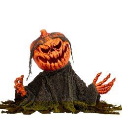   Halloweeni tök szörnyeteg - mozog és hangot ad ki! - 50 cm - elemes működés