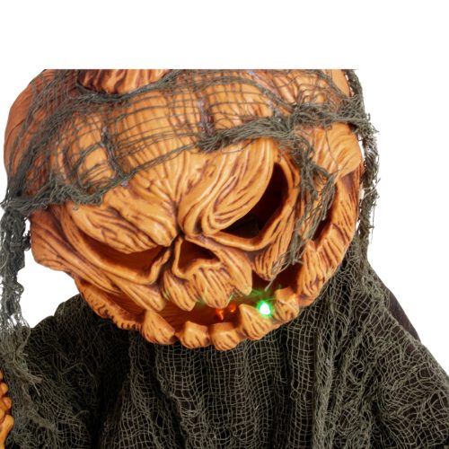 Halloweeni tök szörnyeteg - mozog és hangot ad ki! - 50 cm - elemes működés