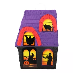 Kísértetház Halloween piñata (33 x 10 x 45 cm)