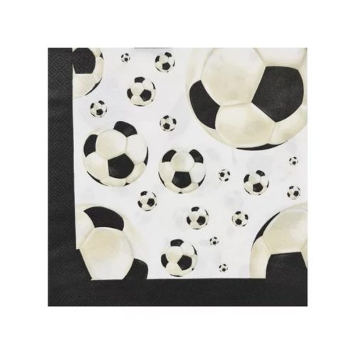 Focilabda mintás szalvéta - 16 db