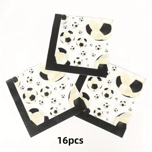 Focilabda mintás szalvéta - 16 db