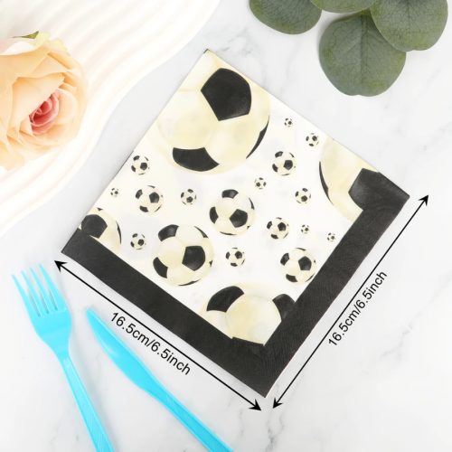 Focilabda mintás szalvéta - 16 db