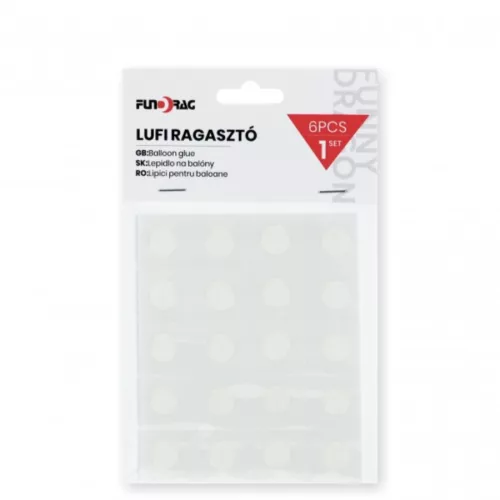 Lufi ragasztó pötty