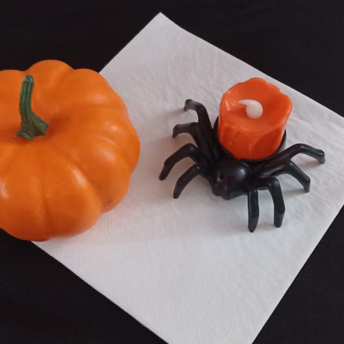 Pók alakú LED mécses