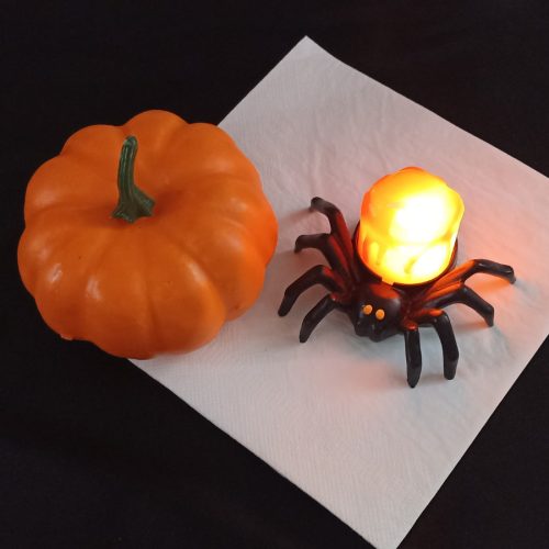 Pók alakú LED mécses