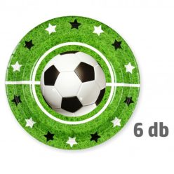 Focilabda mintás papírtányér