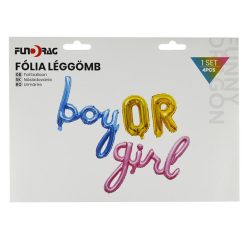 Boy or Girl fólia lufi szett