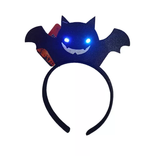 Világító szímű denevér hajpánt