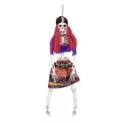   Függő Halloween dekoráció csontváz fortune teller (40 cm)