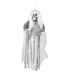 Függő Halloween dekoráció szellem menyasszony (80 cm)