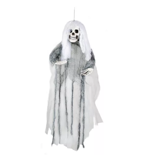 Függő Halloween dekoráció szellem menyasszony (80 cm)