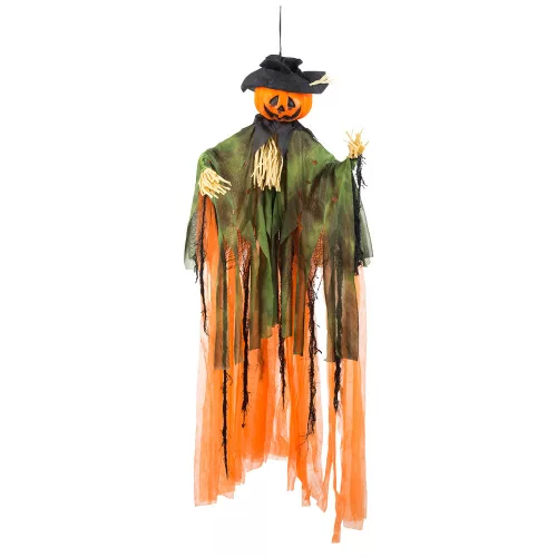 Függő Halloween dekoráció Mr. tök tökfigura (100 cm)