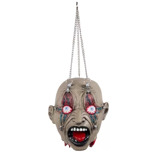 Függő Halloween dekoráció head megkínzott (50 x 21 cm)