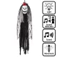 Függő Halloween dekoráció koponya Crazy Catrina (80 cm)