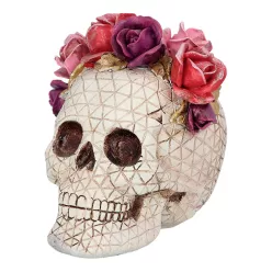Señora Rosa koponya (15 x 14 x 15 cm)