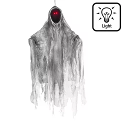 Függő Halloween dekoráció arctalan szellem (36 cm)
