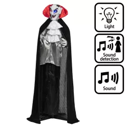 Álló Halloweeni dekoráció nevető vámpír (165 cm)