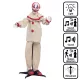 Álló halloweeni dekoráció ijesztő bohóc (153 cm)