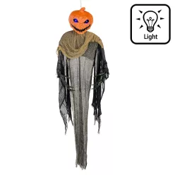 Függő Halloween dekoráció sötét tökfigura (158 cm)