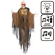 Függő Halloween dekoráció rémisztő múmia (160 cm)