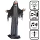 Álló halloweeni dekoráció - magasságát változtató kaszás ( 180cm- 215 cm)