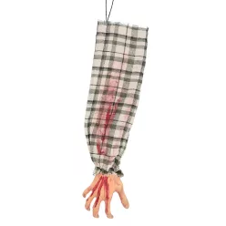Függő Halloween dekoráció Véres műkar (58 cm)