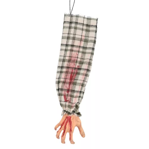 Függő Halloween dekoráció Véres műkar (58 cm)
