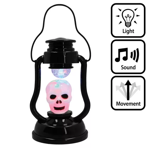 Disco koponya lantern (21 x 12 cm)