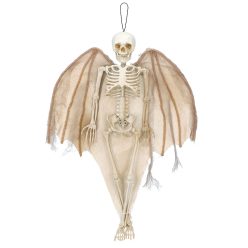 Függő Halloween dekoráció angyal csontváz (40 cm)