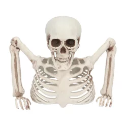 Földből kimászó csontváz (20 cm)