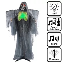 Álló halloweeni dekoráció - a kripta őrzője (170 cm)