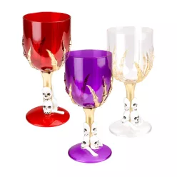   Műanyag kehely Koponya claw 3 kleuren vegyes (25 cl, 17.5 cm)