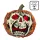 LED Halloween dekoráció világító rémtök (Ø 21 cm)