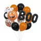 Halloween lufiszett (2 fólia balloons, 10 latex lufi, straw en string 10m)