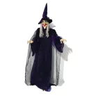 Halloween dekoráció animált figura - Boszorkány -  175cm
