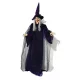 Halloween dekoráció animált figura - Boszorkány -  175cm