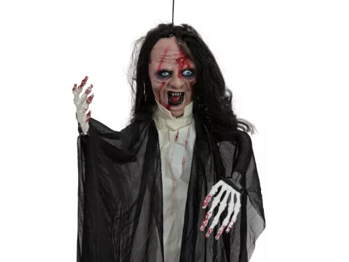 Halloween figura szellem -  animált 95cm