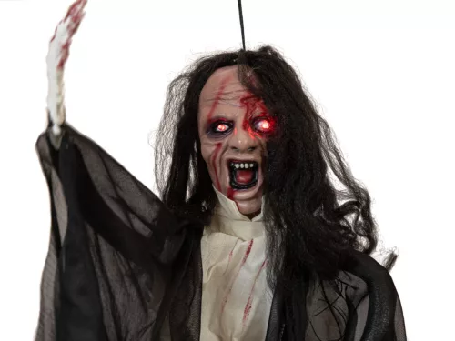 Halloween figura szellem -  animált 95cm