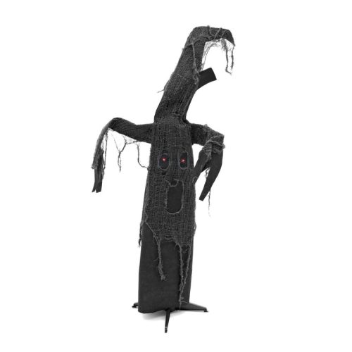 Ijesztő halloween dekoráció - animált fa - 110 cm