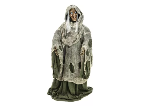 Halloweeni Boszorkány - 145 cm animált