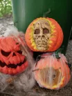 Halloween koponya - tök - világító