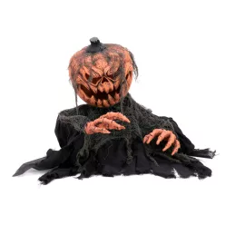   Halloweeni tök szörnyeteg - mozog és hangot ad ki! - 50 cm