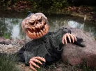 Halloweeni tök szörnyeteg - mozog és hangot ad ki! - 50 cm