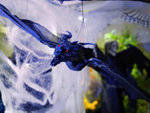 Kék sárkány - mozog és hangot ad ki