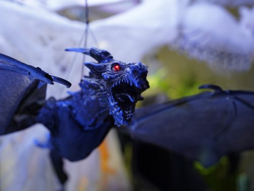 Kék sárkány - mozog és hangot ad ki