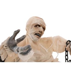 Halloweeni animált rém - múmia - 40 cm
