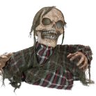 Halloweeni zombi szörnyeteg - animált, fény- és hangeffekttel