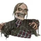 Halloweeni zombi szörnyeteg - animált, fény- és hangeffekttel
